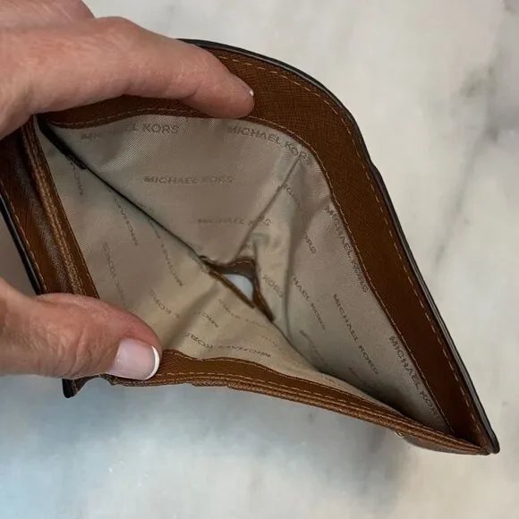 Michael Kors Pebbled Leather Wallet - Picture 15 of 16